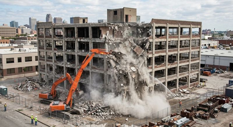 Apartment Demolition in Sacramento, CA