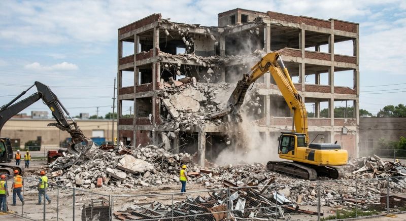Building Demolition Service in Beaumont, TX